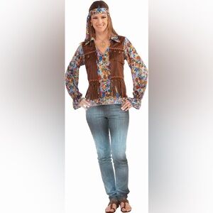 Groovy Hippie costume from spirit Halloween